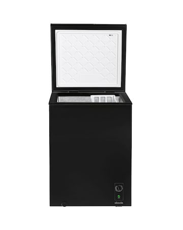 Abode A142CF0E1B Chest Freezer 142L Black + Install