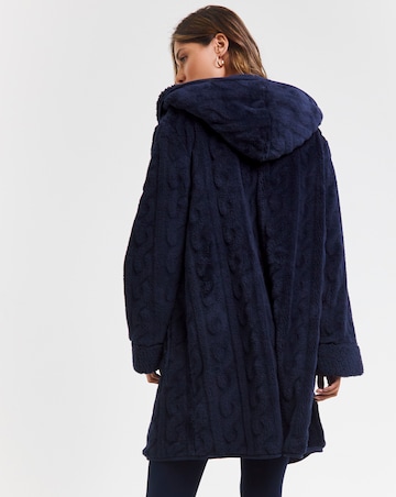 Pretty Secrets Oversized Fleece Lounge Cardigan