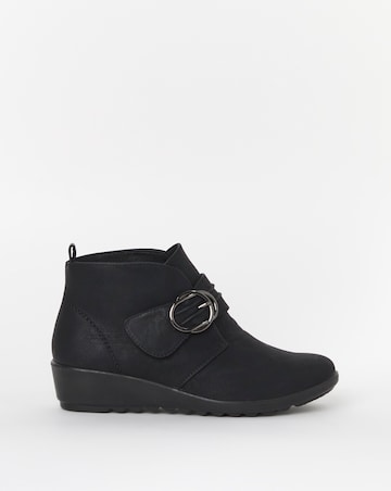 Cushion Walk Touch & Close Ankle Boot E Fit