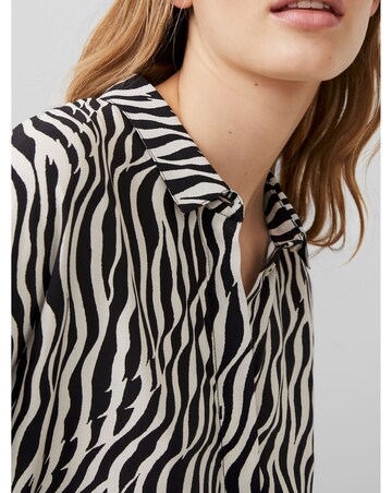 French Connection Zebra Print Shirt