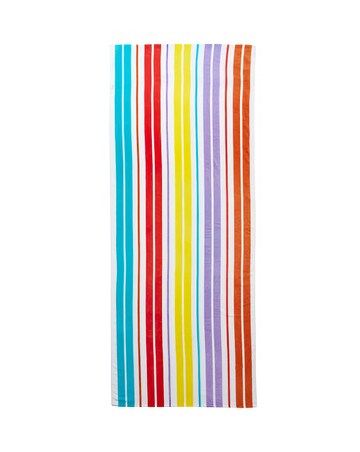 Catherine Lansfield Rainbow Lounger Towel