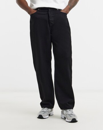 Only & Sons Fade Loose Denim Jeans - Black