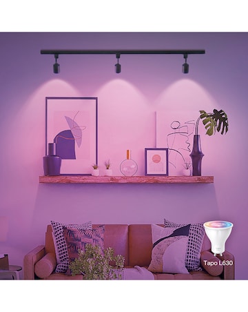 TP- Link Tapo L630 Smart Wi-Fi GU10 Spotlight Dimmable Colour - 4 Pack