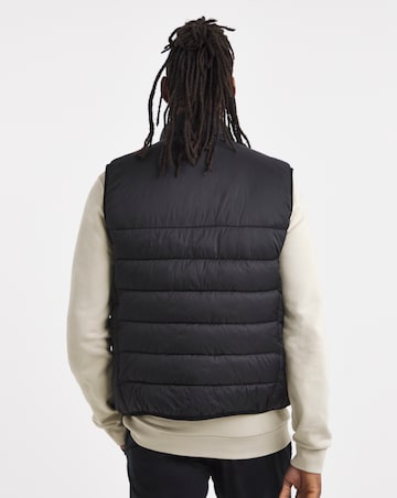 Lyle & Scott Wadded Gilet - Black