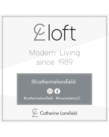 Catherine Lansfield Larsson Geo Shower Curtain