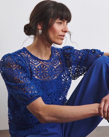 Joanna Hope Crochet Blouse