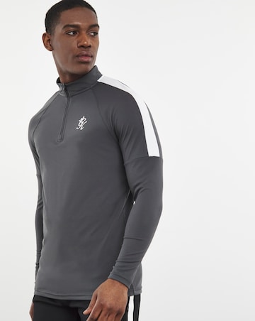 Gym King Core Plus Poly Funnel 1/4 Zip Top