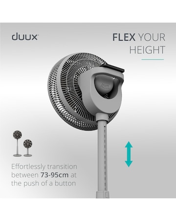 Duux Whisper 2 Grey Pedestal Fan