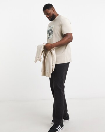 Jack & Jones Hawaii Logo T-Shirt - Natural