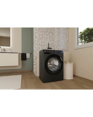 Hoover Pro Wash HBR 410BL8G-80 10kg Washing Machine 1400rpm - Graphite + Install