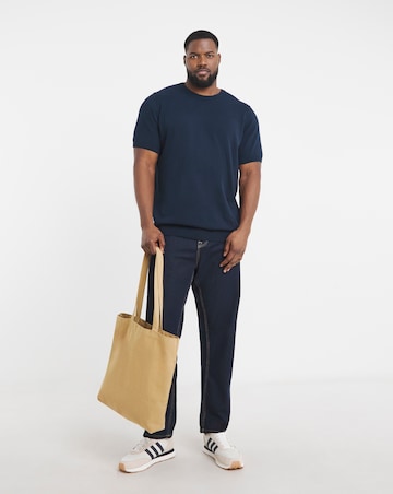 Navy Knitted Shirt