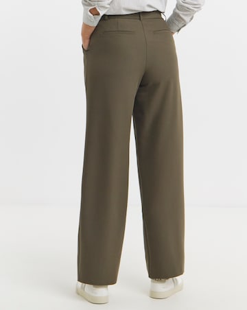 Black Tailored Wide Leg Trousers