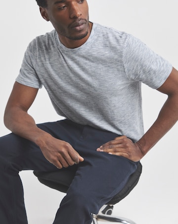 Union Navy Straight Stretch Gabardine Jeans