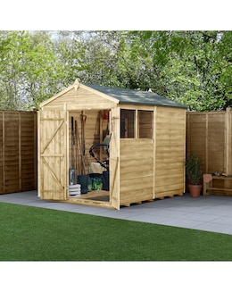 4LIFE Apex Shed 6x8 - Double Door - 2 Window (Home Delivery)