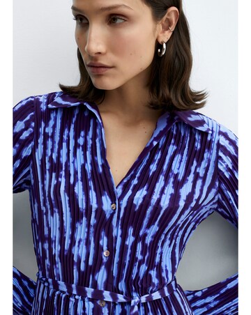 Mango Thea Tie Dye Shirt Dress