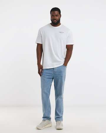 Jack & Jones Padel Club Back Graphic T-Shirt - White