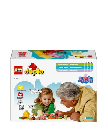 LEGO DUPLO Peppa Pig Camping Trip Toddler Learning Toy 10452