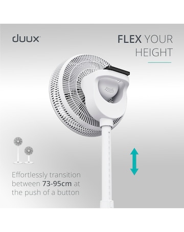 Duux Whisper 2 White Pedestal Fan