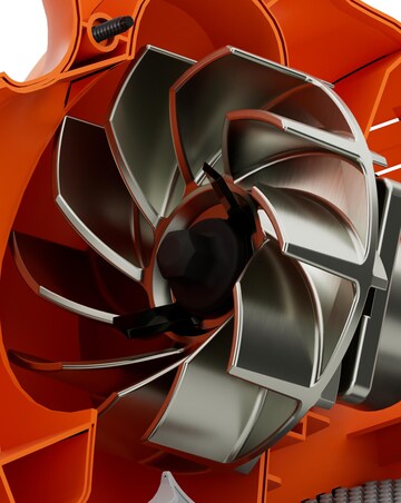 Flymo 18V EasiBlowVac Leaf Blower & Vacuum 4.0Ah Battery & Charger