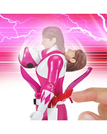 Mighty Morphin Power Rangers Auto Morphin Pink Ranger Figure
