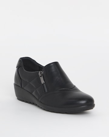 Cushion Walk Side Zip Shoe EEE Fit