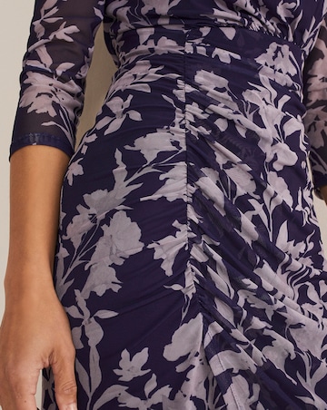 Phase Eight Vera Floral Mesh Dress