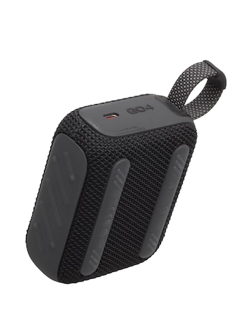 JBL GO 4 Compact Portable Speaker - Black