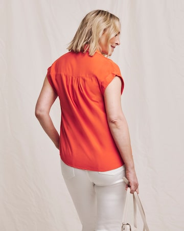 Julipa Turn Back Cuff Blouse