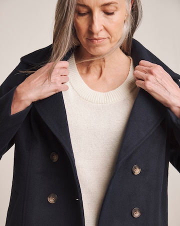 Julipa Brushed Pea Coat
