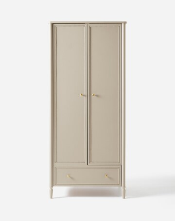 Darcy Bobbin Trim Double Wardrobe