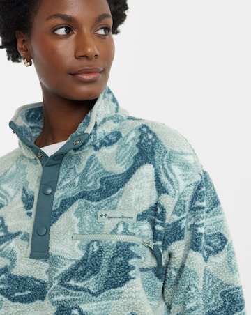 Columbia Helvetia Printed 1/2 Snap Fleece