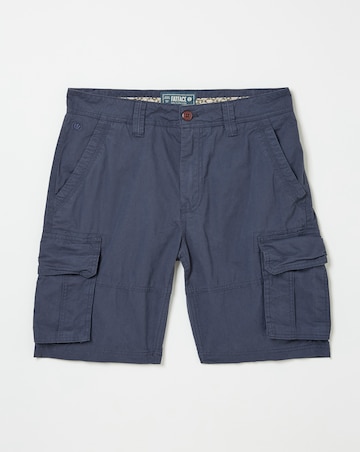 Fatface Bude Cargo Shorts - Navy