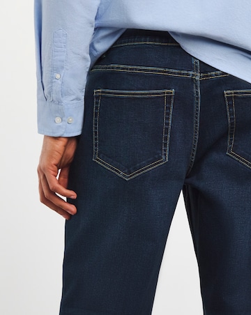 Loose Fit Stretch Jean Dark Wash