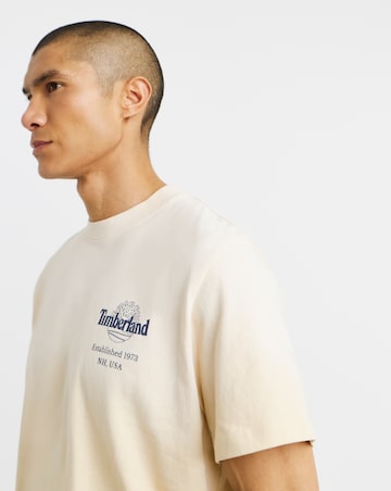 Timberland Sunfaded Back Tree Logo Graphic T-Shirt