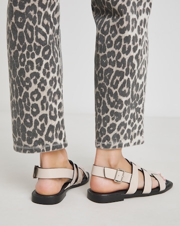 Marita Gladiator Flat Sandals - Wide Fit (E)