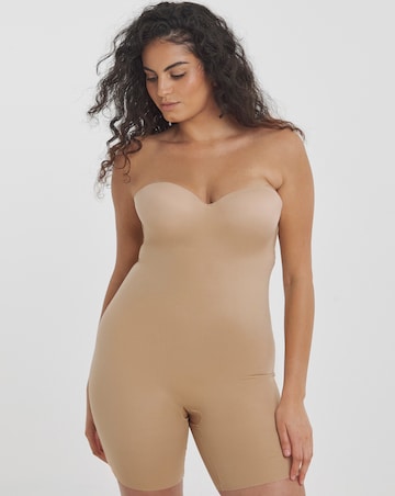 MAGISCULPT Medium Control Smooth & Sculpt Multiway Shapewear Suit (B-F) Almond