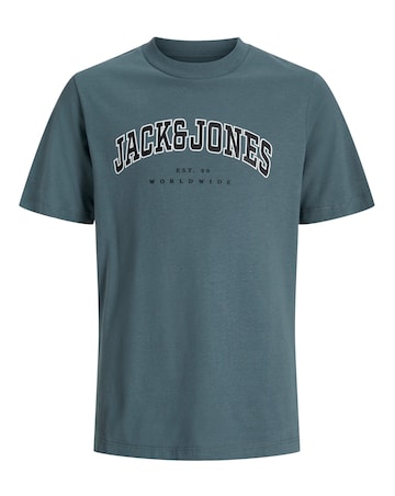 Jack & Jones Caleb Varsity T-Shirt - Blue