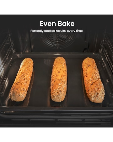 Hisense HDCEC5C10B 50cm Electric Double Cooker - Black