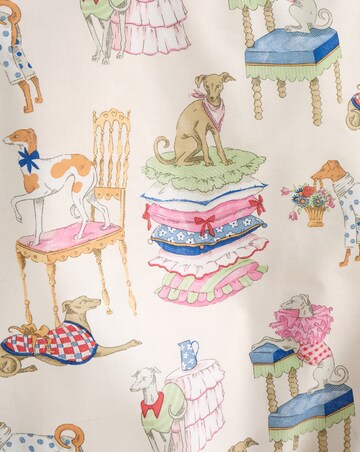 Cath Kidston Hackney Dogs Cotton Rich Duvet Cover Set