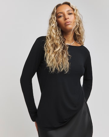 Leopard Print Bow Back Top