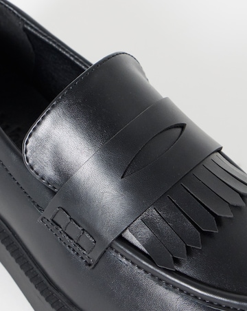 Imogen Classic Fringe Loafer Shoes - Extra Wide Fit (EEE)