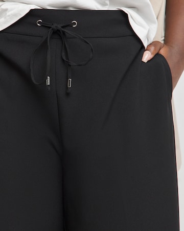 Tie Waist Workwear Trousers Long