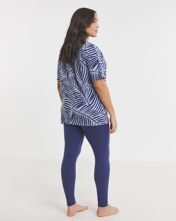 Palm Print Value Pyjama Legging Set