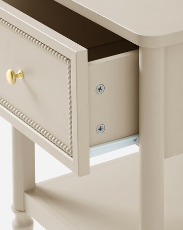Darcy Bobbin Trim Side Table