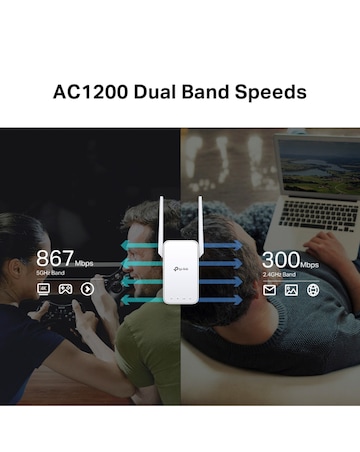 TP-Link AC1200 Dual Band Wi-Fi Range Extender & Booster