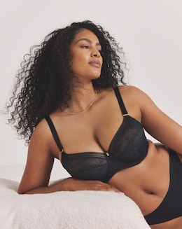 Fantasie Fusion Lace Full Cup Wired Bra Black