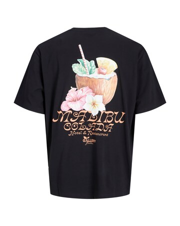 Jack & Jones Botaniq Back Graphic T-Shirt - Black