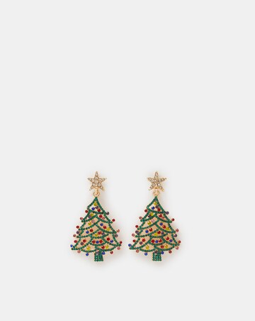 Accessorize Christmas Tree Earrings