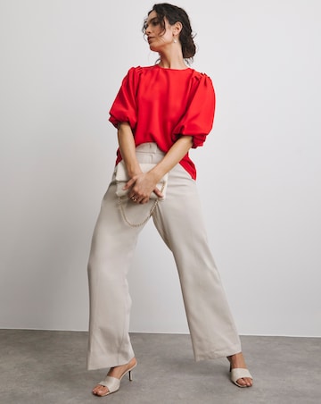 Joanna Hope Puff Sleeve Blouse