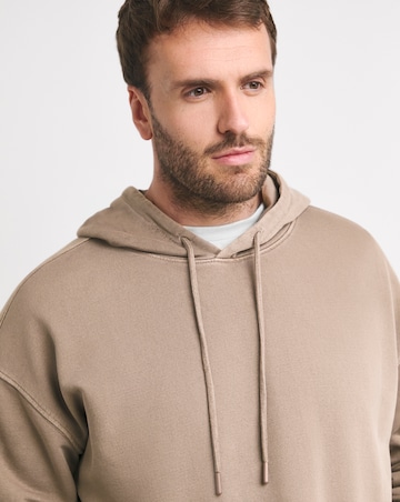 Garment Dyed Relax Fit Overhead Hoodie